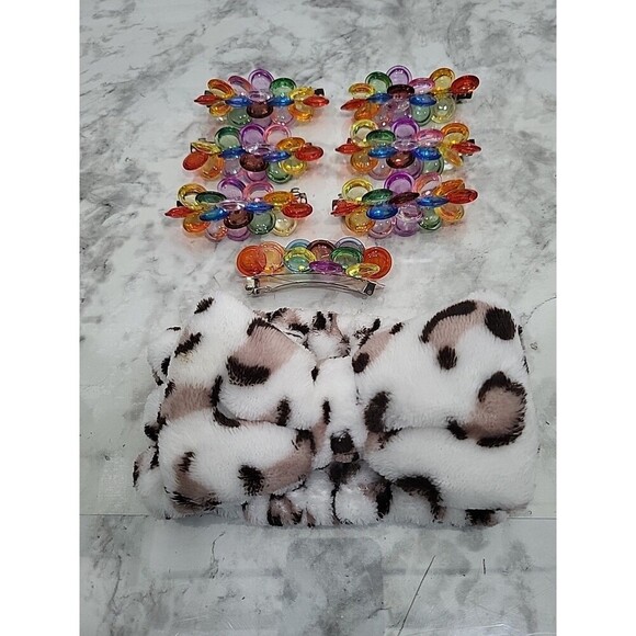 Girls Hair Accessories Cute Festival Colorful Retro Back 2 School - Picture 3 of 5